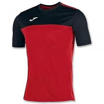 Joma Winner Children's Short Sleeve Jersey Red/Black