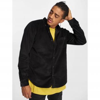 Urban Classics Men's Black Corduroy Shirt - Large Size 3XL