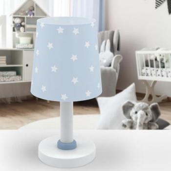 Lámpara de mesa infantil Star Light Estrellas Azul E14