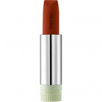 Prada - Recarga de Barra de Labios Duradera y Ligera Monochrome Hypermatte 3.8g (Varios Tonos) - O77 - Arancio
