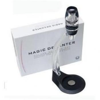 DecentGadget - Decantador mágico de vino, color rojo y blanco
