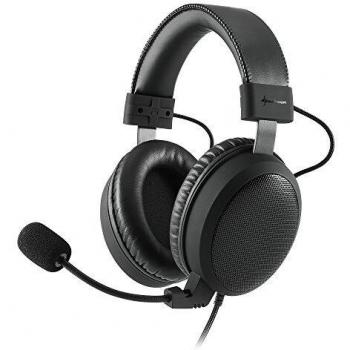Sharkoon B1 - Auriculares Gaming con Cable, Estéreo, Micrófono, Estuche, Negro