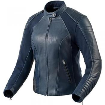 Revit Chaqueta de Cuero Coral para Damas - Azul (Dark Blue, 40)