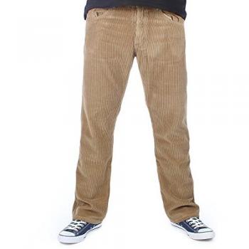 Lois Men's Dark Sand Jumbo Corduroy Jeans - Size 30W x 32L