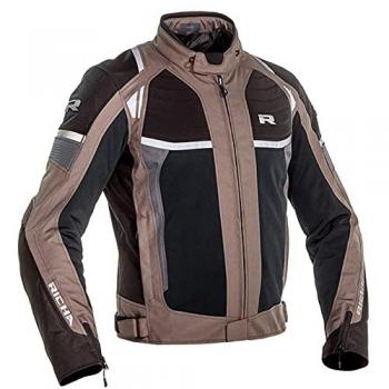 Richa Chaqueta textil de moto Airstream-X impermeable Marrón-Beige