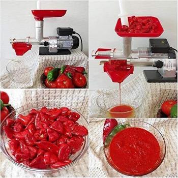 Exprimidor de Tomates Eléctrico Tre Spade Sugo 150W