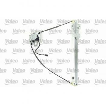 Regulador de ventanilla eléctrico VALEO 851753, compatible con vehículos específicos, incluye motor integrado, diseño original de equipo (OE), fácil instalación y alta durabilidad
