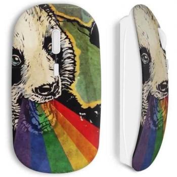 Ratón Inalámbrico Crazy Panda con Diseño Divertido