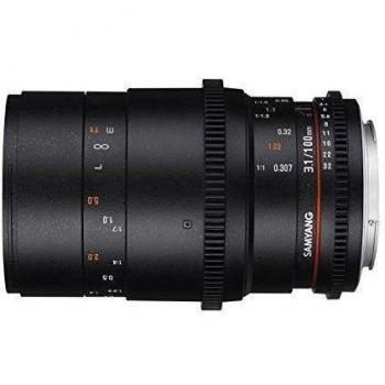 Samyang F1312301101 - Objetivo para vídeo VDSLR para Canon EF T3.1 AS IF UMC II