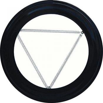 Wolfpack 22010905 Plafón Embellecedor de Color Negro Para Estufa 110 mm.