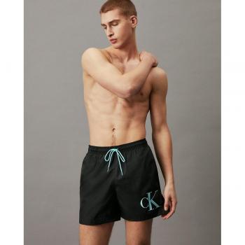 BaÃ±ador Drawstring Medium negro Calvin Klein