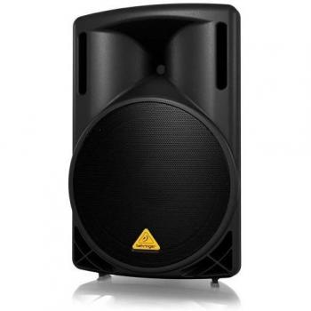 Behringer B215D Active 2-Way PA Speaker, 280W, Black, Floor/Table/Bookshelf Mountable, 55-20000 Hz, 8 Ohm