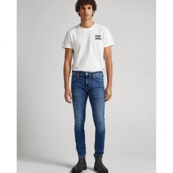 Pepe Jeans Finsbury Men's Skinny Fit Distressed Denim Jeans