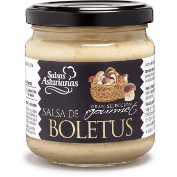 SALSAS ASTURIANAS salsa de boletus frasco 190 gr