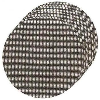 Silverline 754826 Discos de Lija Autoadherentes con Malla Abrasiva, 150 mm Diámetro, 4 x Grano 40, 4 x Grano 80, 2 x Grano 120, Caja de 10