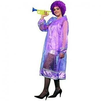Atosa-52945 Disfraz payasa noctámbula, Color Morado, M-L