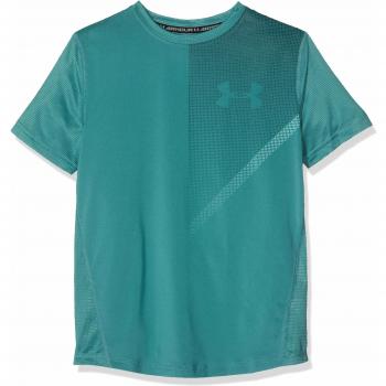 Under Armour Raid Short Sleeve tee Camiseta, Niños, Azul Dust 416, XS