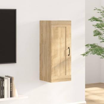 Armario colgante de madera multicapa color roble 35x34x90 cm