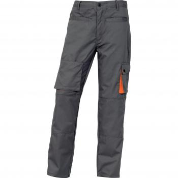Delta plus vestuario laboral - Pantalon 65/35 poliester algodón gris -s