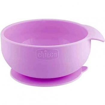 Chicco Easy Bowl +6m Rosa 1ud - Cuenco con ventilación, diseñado para bebés a partir de 6 meses, color rosa