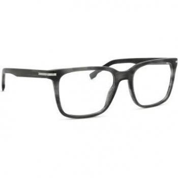 Gafas Graduadas Hugo Boss 1602 Gris con Montura Moderna y Lentes Personalizados