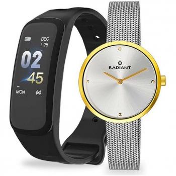 Radiant Reloj Mujer Analogico Cuarzo con Correa de Acero inoxidable RA463202T