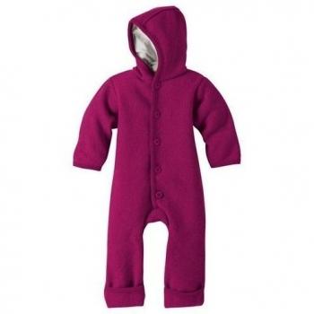 Disana - Pantalón de peto - Básico - Manga Larga - para bebé niño rosa frutas del bosque