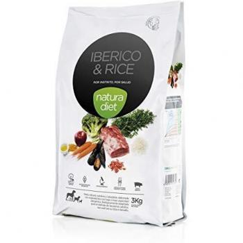 Natura Diet Ibérico & Rice 0.5Kg Comida para Mascotas - 3000 gr