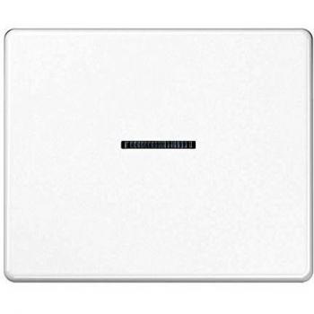 TECLA PARA INTERRUPTOR Y PULSADOR CON ILUMINACIÓN BLANCO ALPINO JUNG 0712130386
