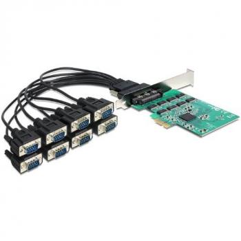 Tarjeta PCI Express Delock 89336 con 8 puertos Serie RS-232 de Alta Velocidad 921K