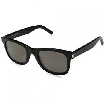 Saint Laurent Unisex's SL 51 002 Sunglasses, Black/Grey, 50