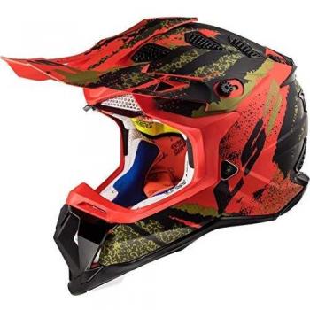 404702432XS - LS2 MX470 Subverter Claw Motocross Helmet XS Matt Black Red