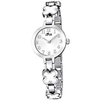 Lotus Reloj Analógico para Niñas de Cuarzo con Correa en Acero Inoxidable 15828/1
