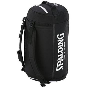 Spalding Duffle Bolso de gimnasio, 45 cm, Negro/Blanco