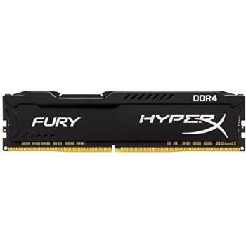HyperX Fury - Memoria RAM de 8 GB DDR4, 3200 MHz, CL18, DIMM XMP, HX432C18FB2/8 Color Negro