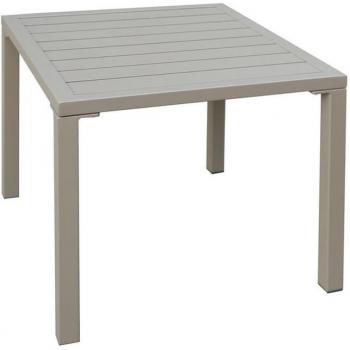 Mesa Io Aluminio 50 x 45 x 43 cm