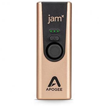 Apogee Jam X USB Audio Interface with Integrated Analog Compressor - Gold Edition