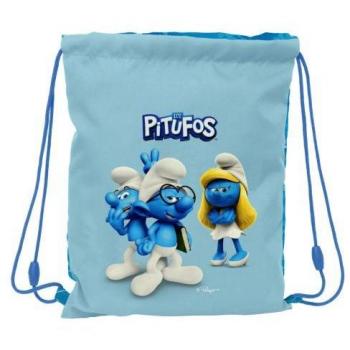 Mochila con Cuerdas Los Pitufos - Edición Especial Junior de Material Resistente y Duradero