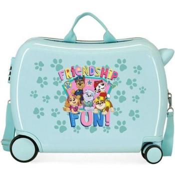 Maleta Infantil Correpasillos Patrulla Canina Friendship Fun Azul con 2 Ruedas Multidireccionales