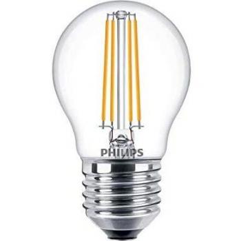 Philips Bombilla LED Gota filamento 5 W EchtGlas E27 Regulable Bombilla de bajo 470 lúmenes
