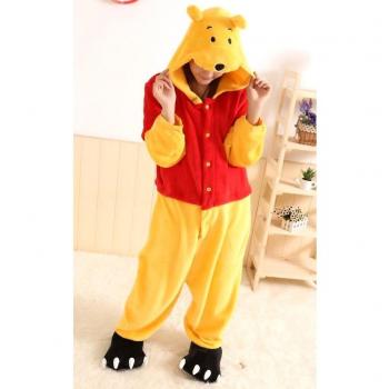 Winnie l'ourson personnages Unisexe Combinaison Costume ou pyjama, Winnie the Pooh, S