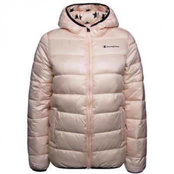 Camisa Deportiva Champion Modelo 306197-Ps075 para Niños Adolescentes Color Rosa y Chaqueta Unisex Champion Outdoor con Logo Pequeño en Rosa (Old Rose) Talla 11-12 Años