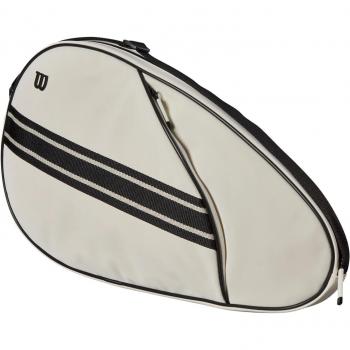 Wilson Padel Cover Standard Funda Para Raqueta - Beige y Negro, bolsa unissex