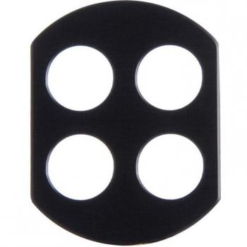 Protector de Cámara Metalizado Negro para Xiaomi Redmi Note 9T