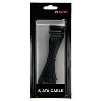 Be Quiet. BC027 Power Cable 4 x S-ATA, 600 mm/Cs), Black
