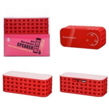One Plus MS109 - Altavoz con Bluetooth, Color Rojo