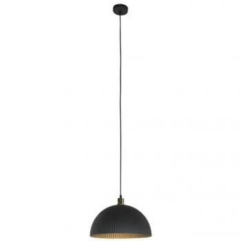 Lámpara de Techo Home ESPRIT Negro Dorado Metal 50 W 35 x 35 x 18 cm