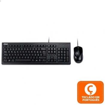 Asus U2000 Conjunto De Teclado Y Ratón Usb Pt Negro
