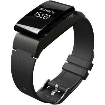 OOXLF Pulsera inteligente de ritmo cardíaco Rastreador de fitness Detección de la Presión Arterial Impermeable Rastreador de actividad Monitor de sueño para Android e iOS