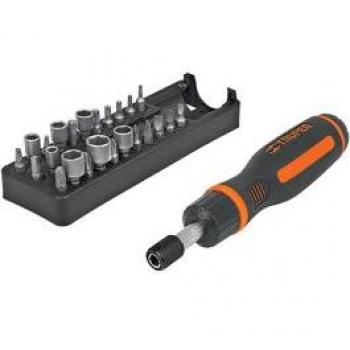 Juego de destornilladores con carraca Truper - 24 piezas